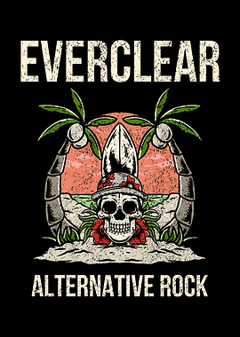 Everclear Alternative Rock Skull Island Design