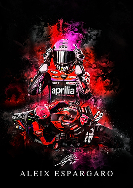 Aleix Espargaro Racing Portrait
