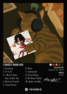 I Barely Know Her Album Cover