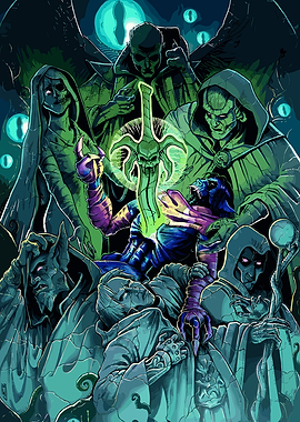 Comic Book Cover: Supernatural Gathering