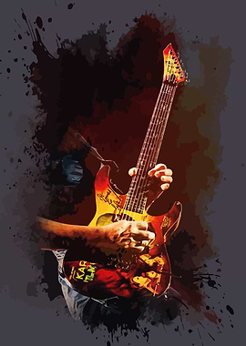 Electric Guitar Performance Art