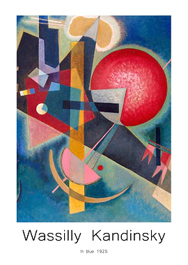 Wassily Kandinsky: In Blue, 1925