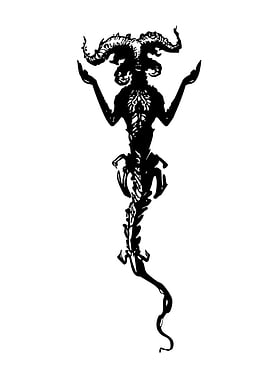 Silhouette of a Sheoldred