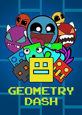 Geometry Dash characters emoticon