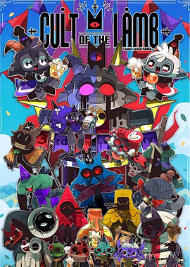 Cult of the Lamb Anniversary Art