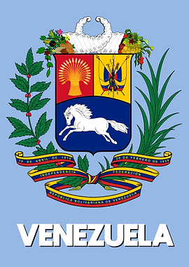 Venezuela Coat of Arms Illustration