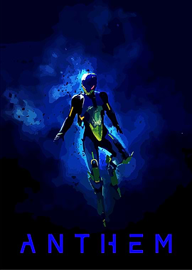 Anthem Game Character Digital Art