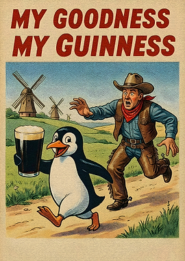 My Goodness My Guinness Cartoon