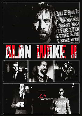 Alan Wake II Game Poster