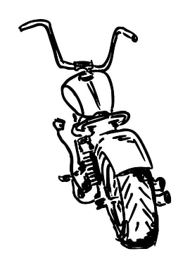 Motorcycle Sketch