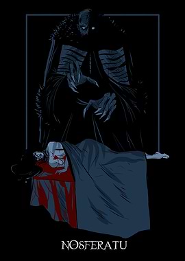 Nosferatu Dark Vampire Art