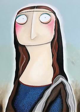 My Mona Lisa. Inspired by Leonardo da Vinci.