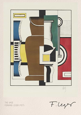 The Vase by Fernand Leger (1927)