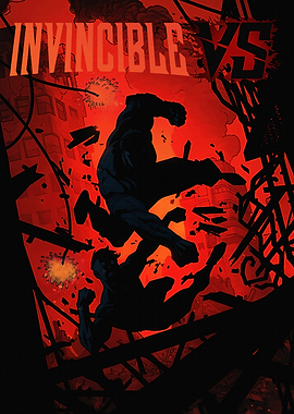 Invincible VS Comic Book Cover Art