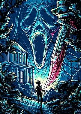 Scream Movie Poster Art