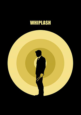 Whiplash Movie Poster Minimalist Art