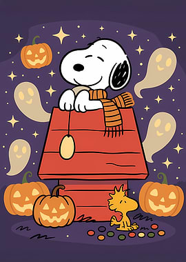 Snoopy Halloween Cartoon