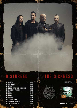 Disturbed - The Sickness Album Cover