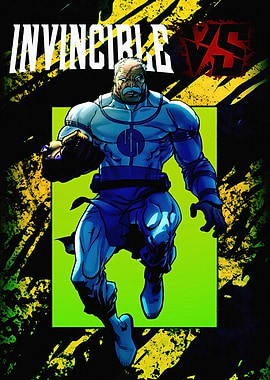 Invincible VS Omni-Man Comic Book Art