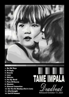 Tame Impala Deadbeat Album Cover