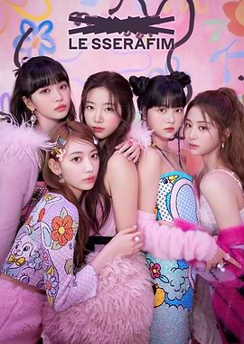 LE SSERAFIM Group Portrait