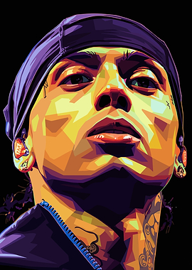 Central Cee Pop Art Portrait