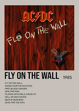 AC/DC Fly on the Wall Album Cover