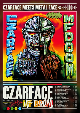 Czarface Meets Metal Face Album Art