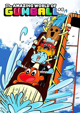 The Amazing World of Gumball Comic Cover