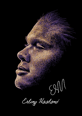 Erling Haaland Portrait