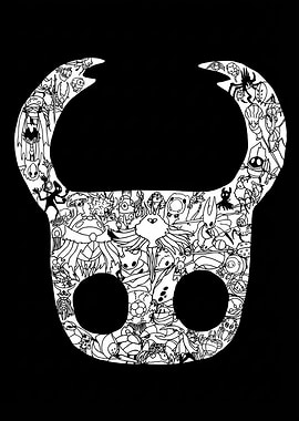 Hollow Knight Character Doodle Art