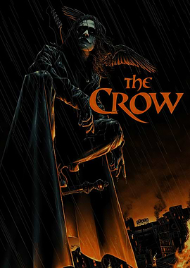 The Crow Movie Poster Art