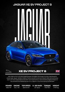 Jaguar XE SV Project 8