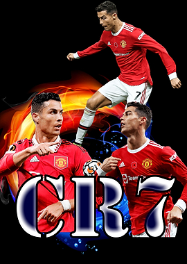 Cristiano Ronaldo CR7 Football Art
