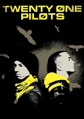 Twenty One Pilots Band Poster Art