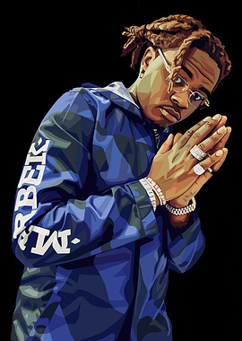 Gunna Portrait Digital Art