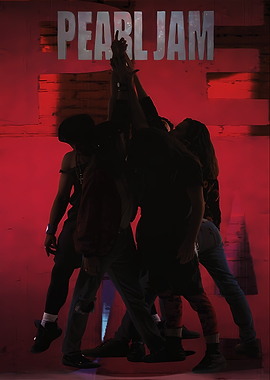 Pearl Jam Band Poster