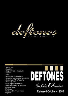 Deftones B-Sides & Rarities Album Art