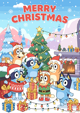 Bluey Christmas Celebration