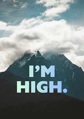 Mountain Landscape with Motivational Text Overlay