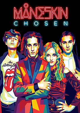 Måneskin Chosen Album Cover Art