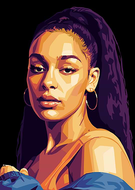 Jorja Smith Portrait Digital Art