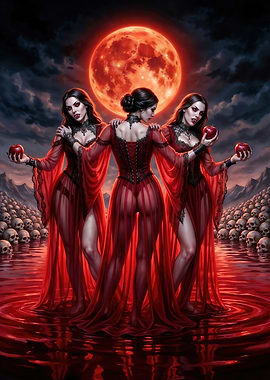 The Three Graces: Blood Moon Covenant