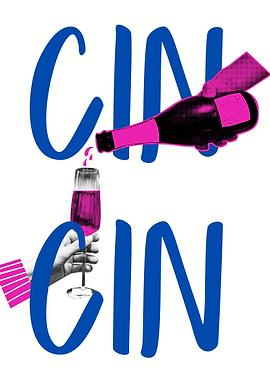 Cin Cin Celebration with Pink Champagne