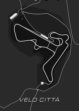 Velo Città Race Track Map