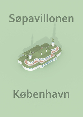 3D Low Poly - Søpavillonen Copenhagen