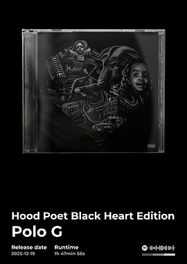 Polo G - Hood Poet Album Cover