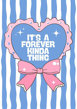 Forever Kinda Thing Heart with Bow