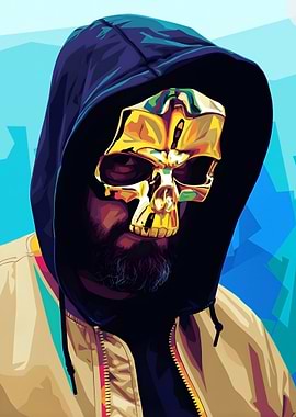Rapper sido pop art