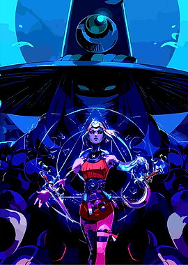Hades Game Digital Poster Art